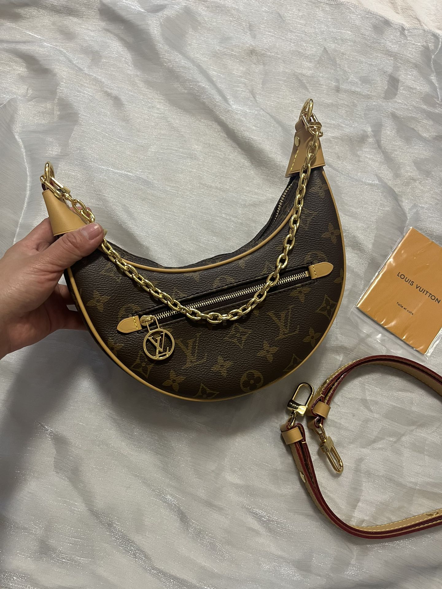 Louis Vuitton Loop Monogram Canvas Shoulder Bag