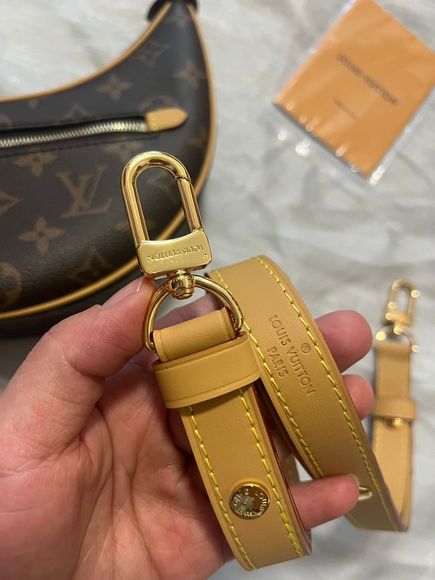 Louis Vuitton Loop Monogram Canvas Shoulder Bag