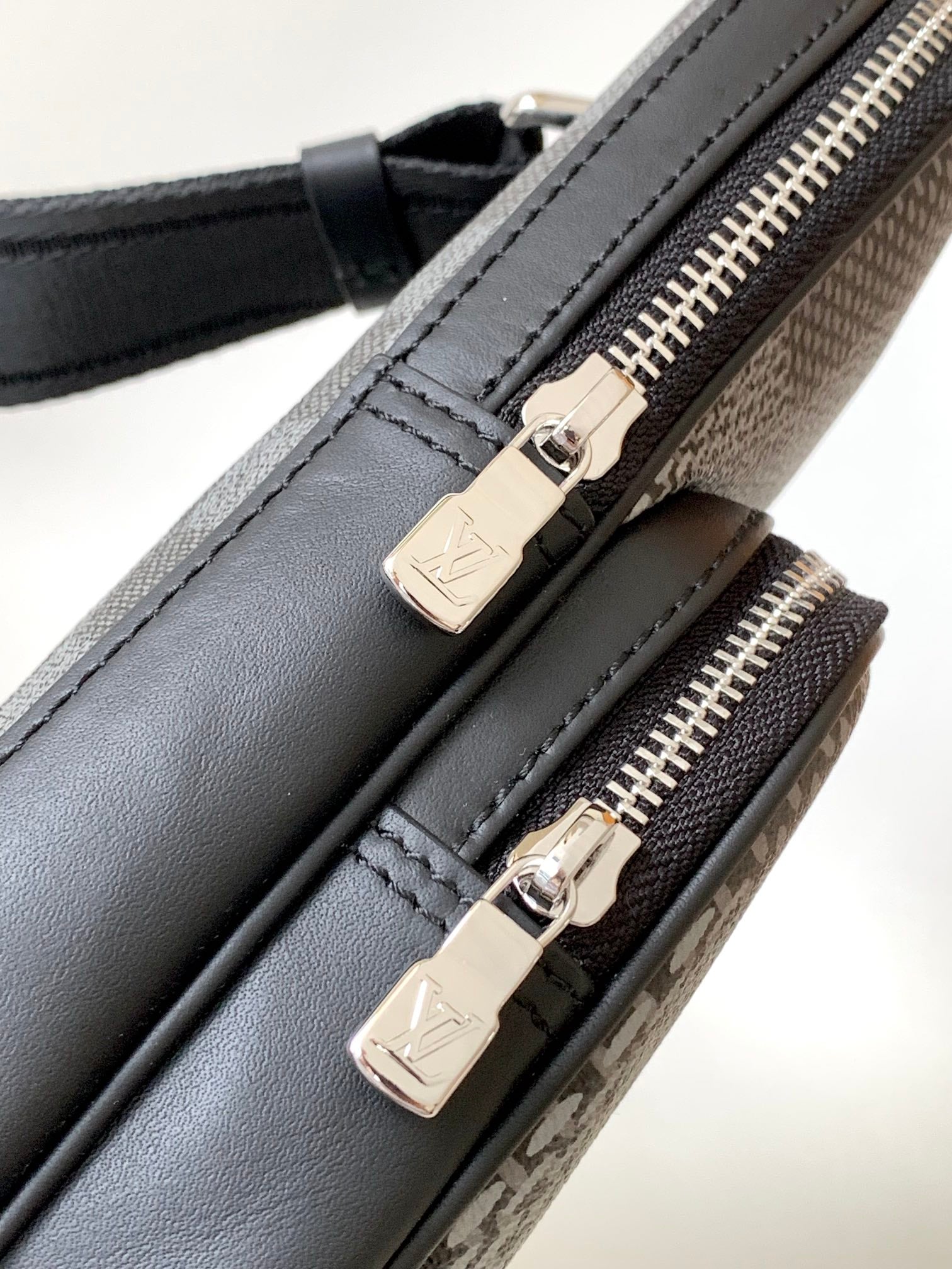 Louis Vuitton Amazon Sling Bag Damier Graphite Giant Canvas