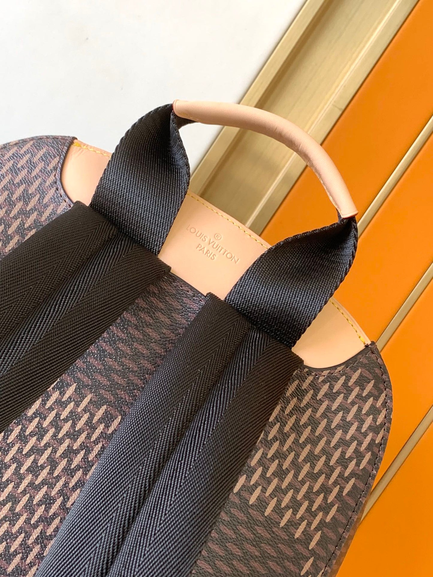 Louis Vuitton x Nigo Campus Backpack Damier Ebene Giant Monogram Canvas Brown