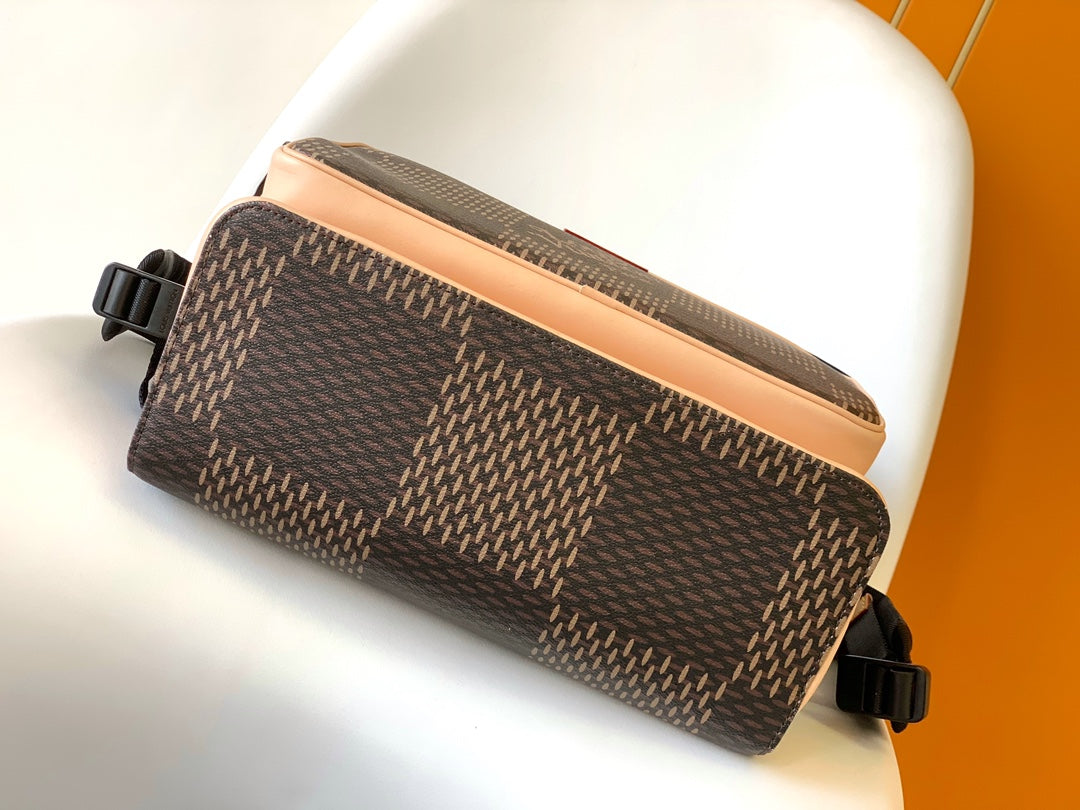 Louis Vuitton x Nigo Campus Backpack Damier Ebene Giant Monogram Canvas Brown