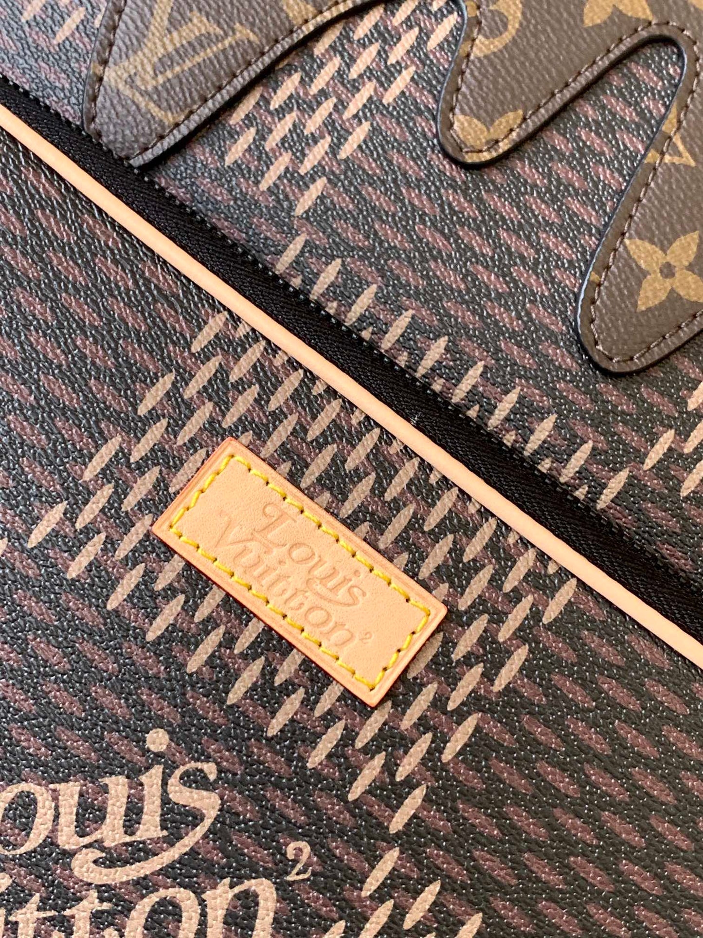 Louis Vuitton x Nigo Campus Backpack Damier Ebene Giant Monogram Canvas Brown