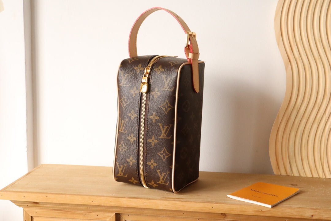 Louis Vuitton Monogram Toiletry Bag - Double Zip Travel Pouch
