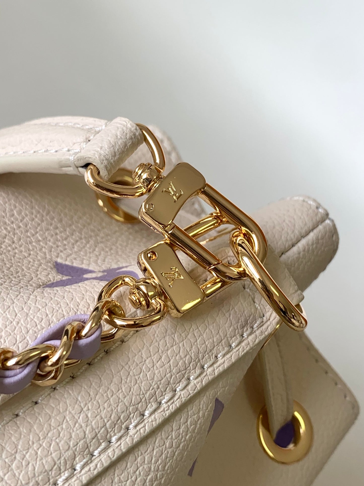 Louis Vuitton Nano Noé Bicolor Monogram Bucket Bag - White &amp; Purple