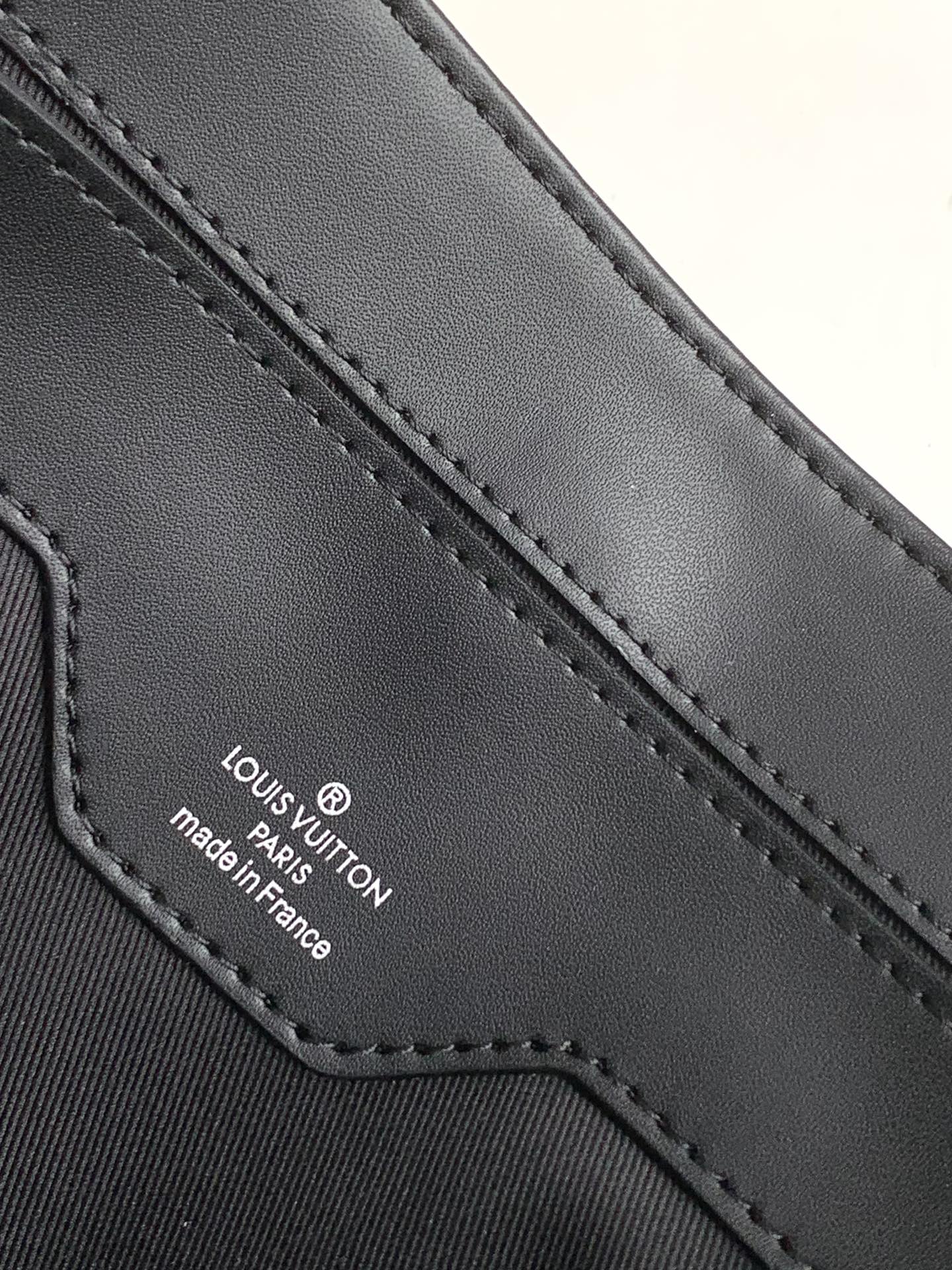 Louis Vuitton Monogram Eclipse Canvas Tote Bag - Black Business Briefcase