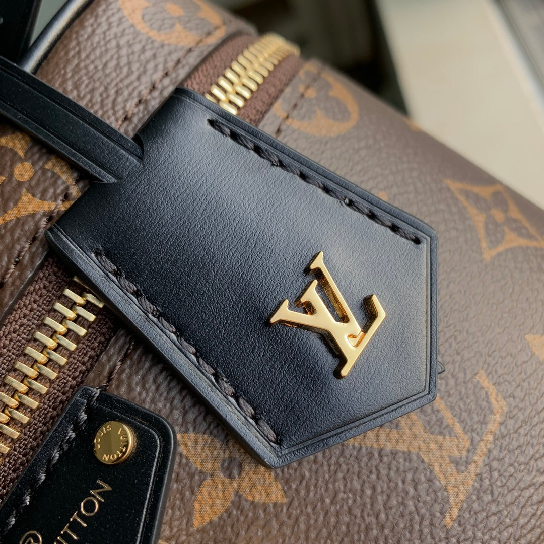 Louis Vuitton Vanity PM Monogram Reverse Canvas Handbag