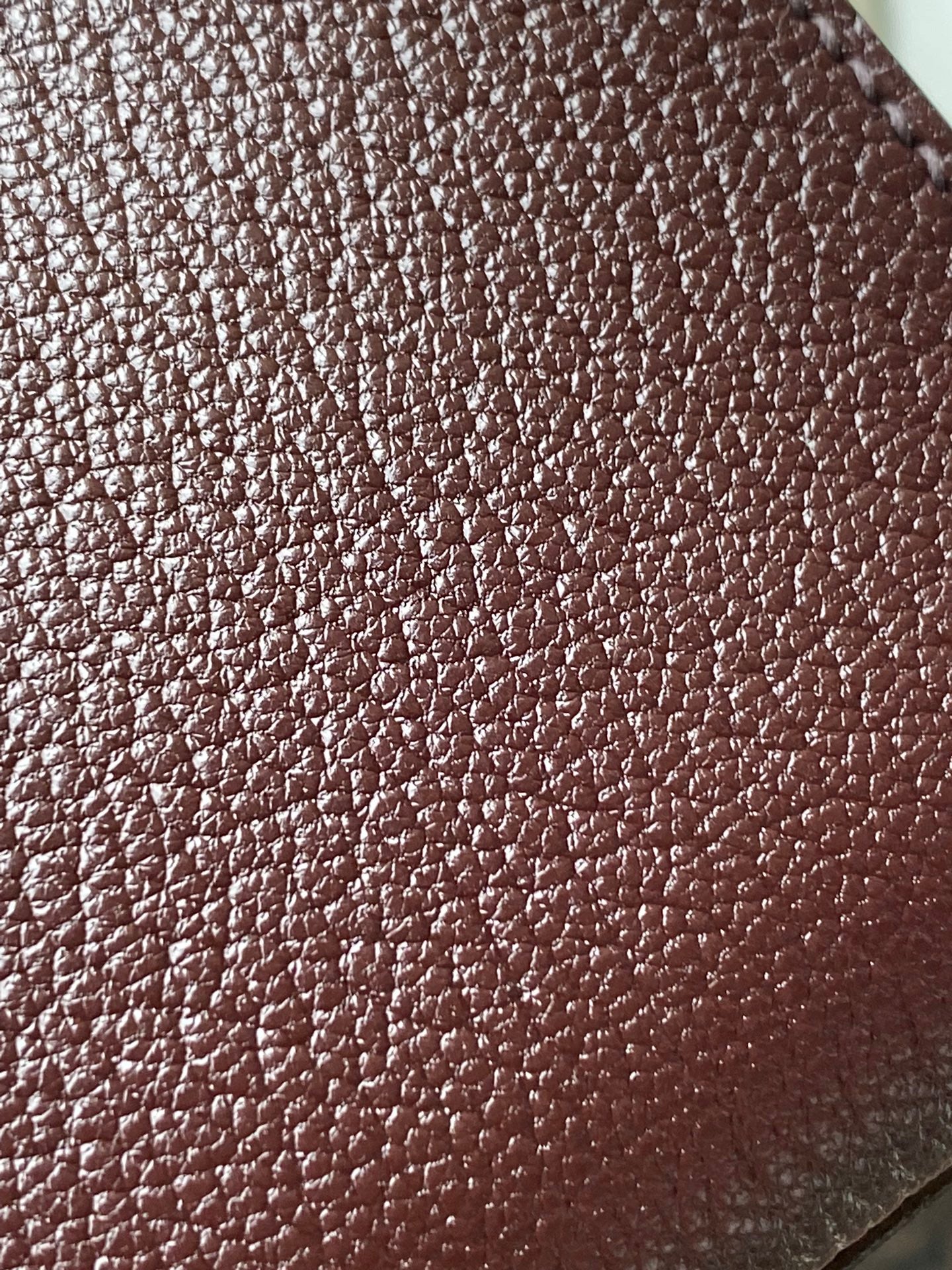 Premium Dark Brown Pebbled Faux Leather Fabric for DIY Crafts