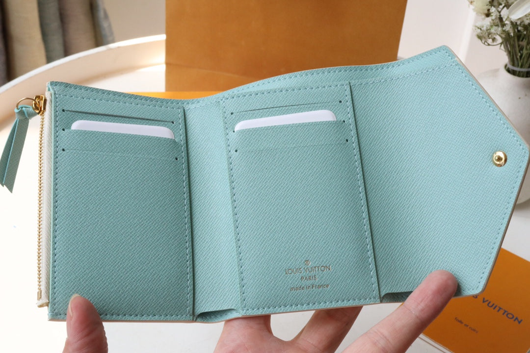 Louis Vuitton Victorine Wallet - Pastel Colorblock Monogram Canvas