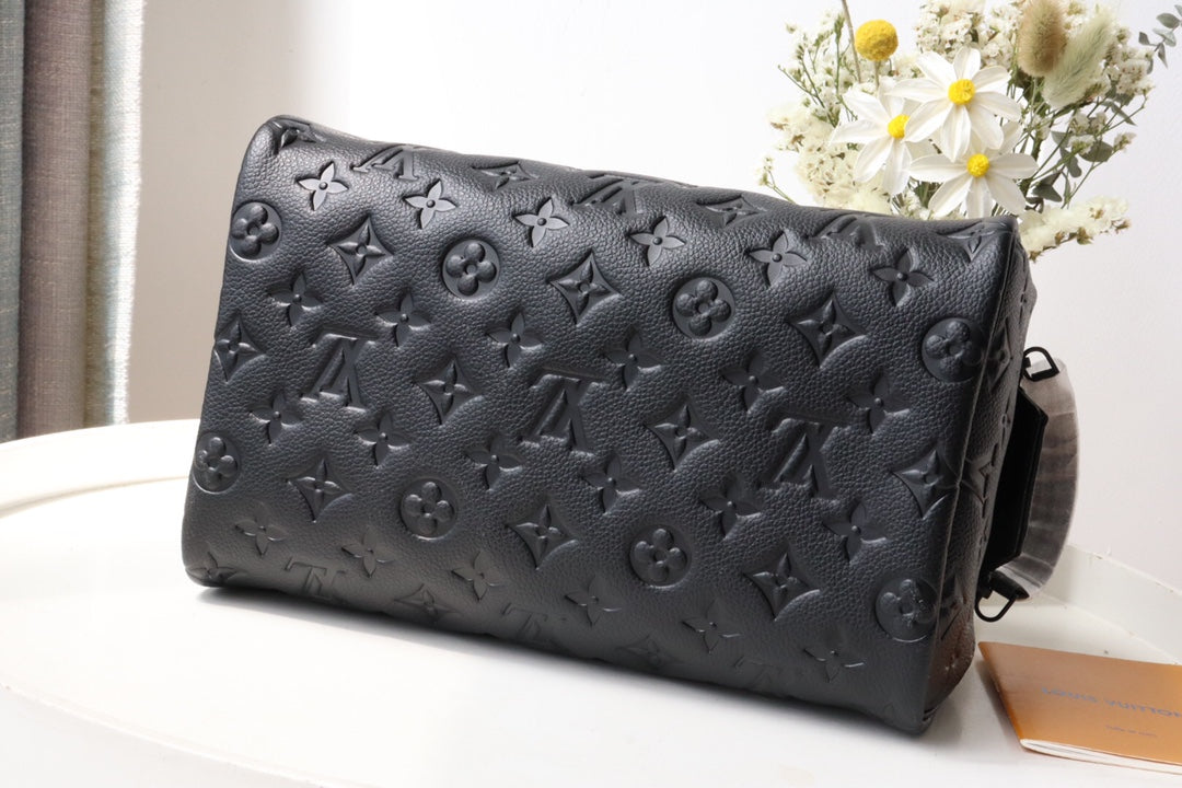 Louis Vuitton Monogram Shadow Dopp Kit - Black Toiletry Bag