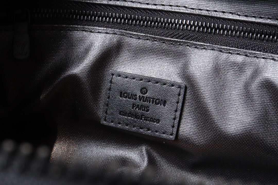 Louis Vuitton Monogram Shadow Dopp Kit - Black Toiletry Bag