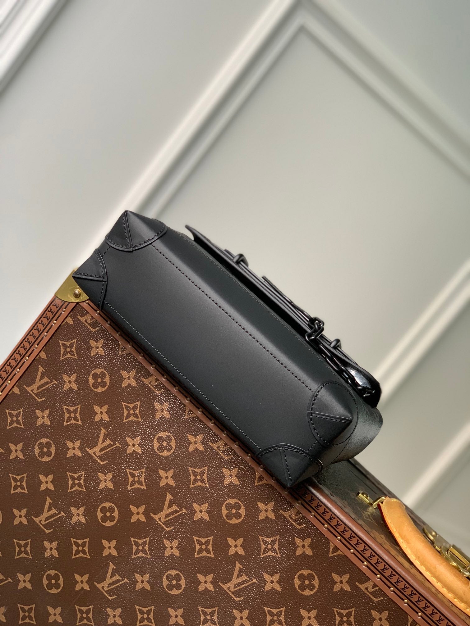 Louis Vuitton Steamer PM Monogram Eclipse Canvas - Black