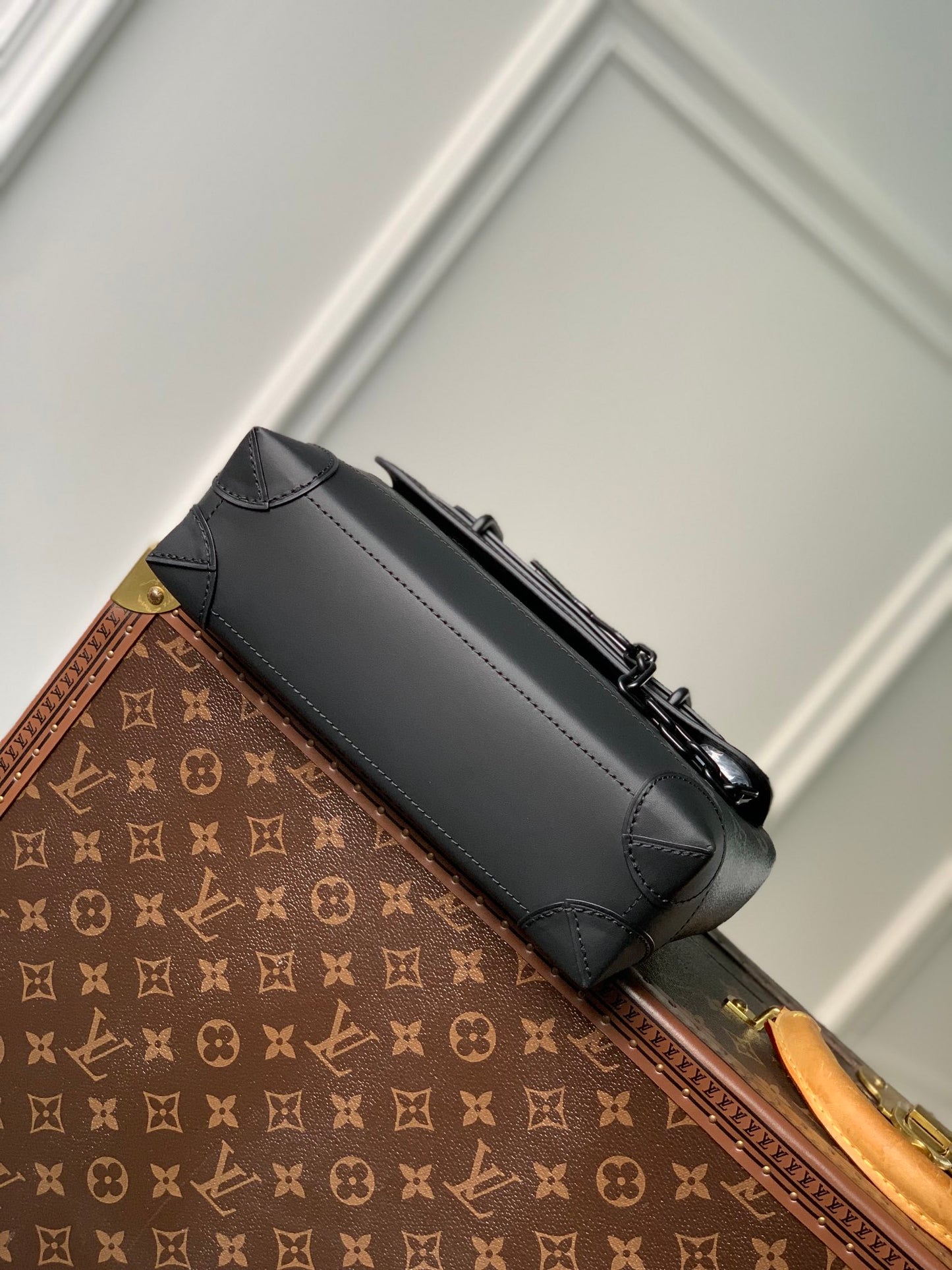 Louis Vuitton Steamer PM Monogram Eclipse Canvas - Black