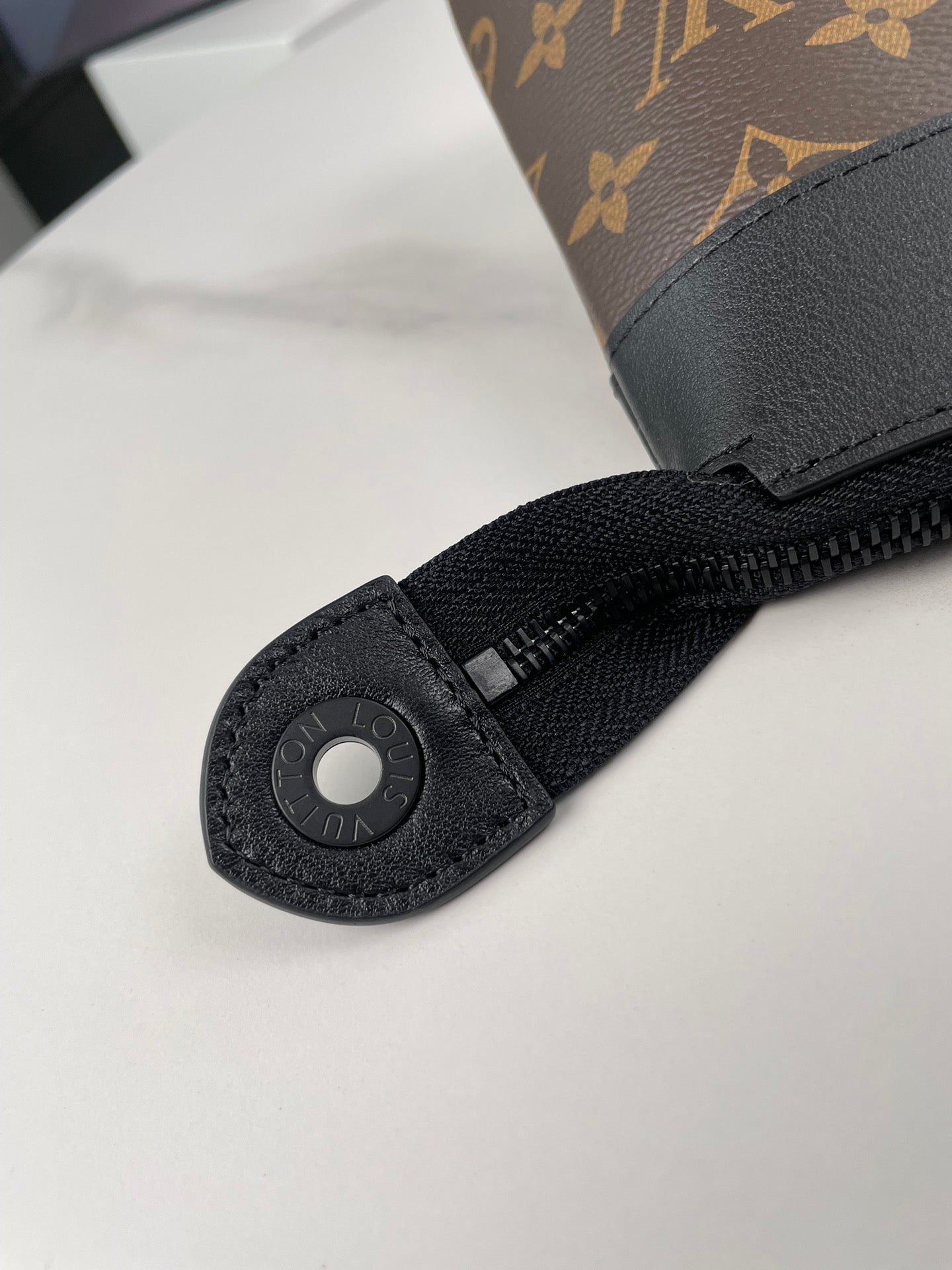 Louis Vuitton Monogram Macassar Kasai Clutch Bag Brown