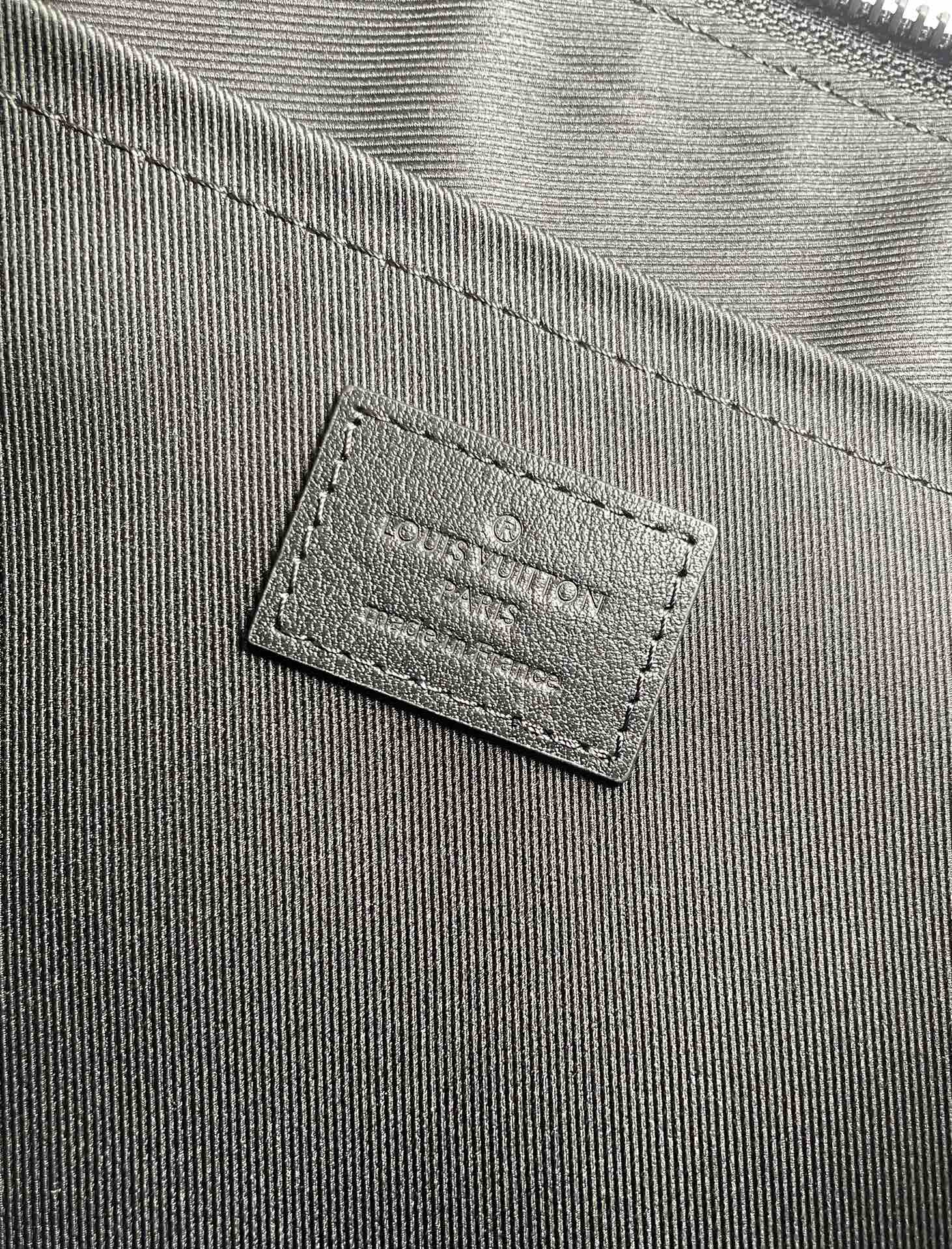 Louis Vuitton Monogram Eclipse Pochette Voyage MM Pouch