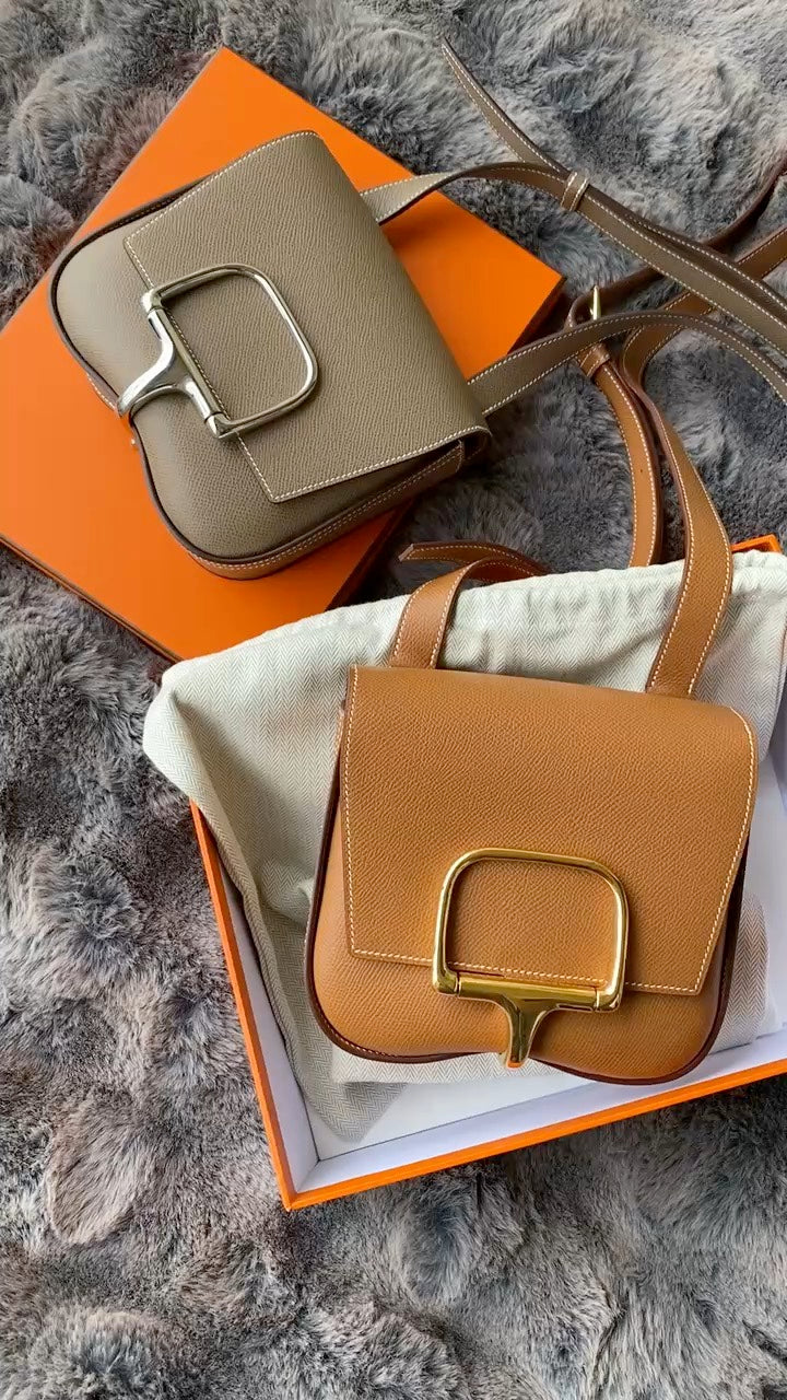 Hermès Della Cavalleria Mini Shoulder Bag - Luxury Leather Handbag