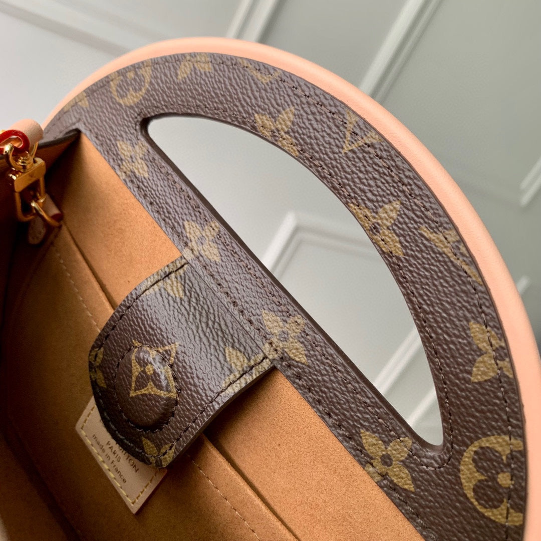 Louis Vuitton Monogram Boite Chapeau Souple Round Handbag