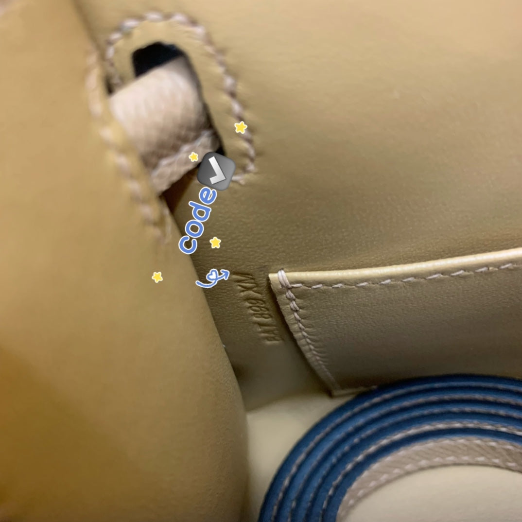 Hermès Kelly Doll Picto Handbag - Chai Epsom Leather Limited Edition Mini Bag
