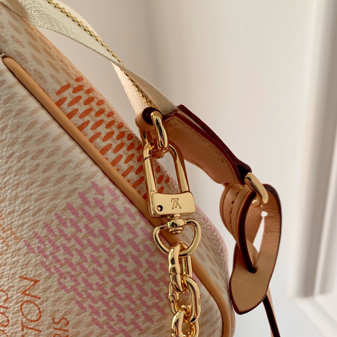 Louis Vuitton Damier Azur Pastel Mini Pochette Accessoires