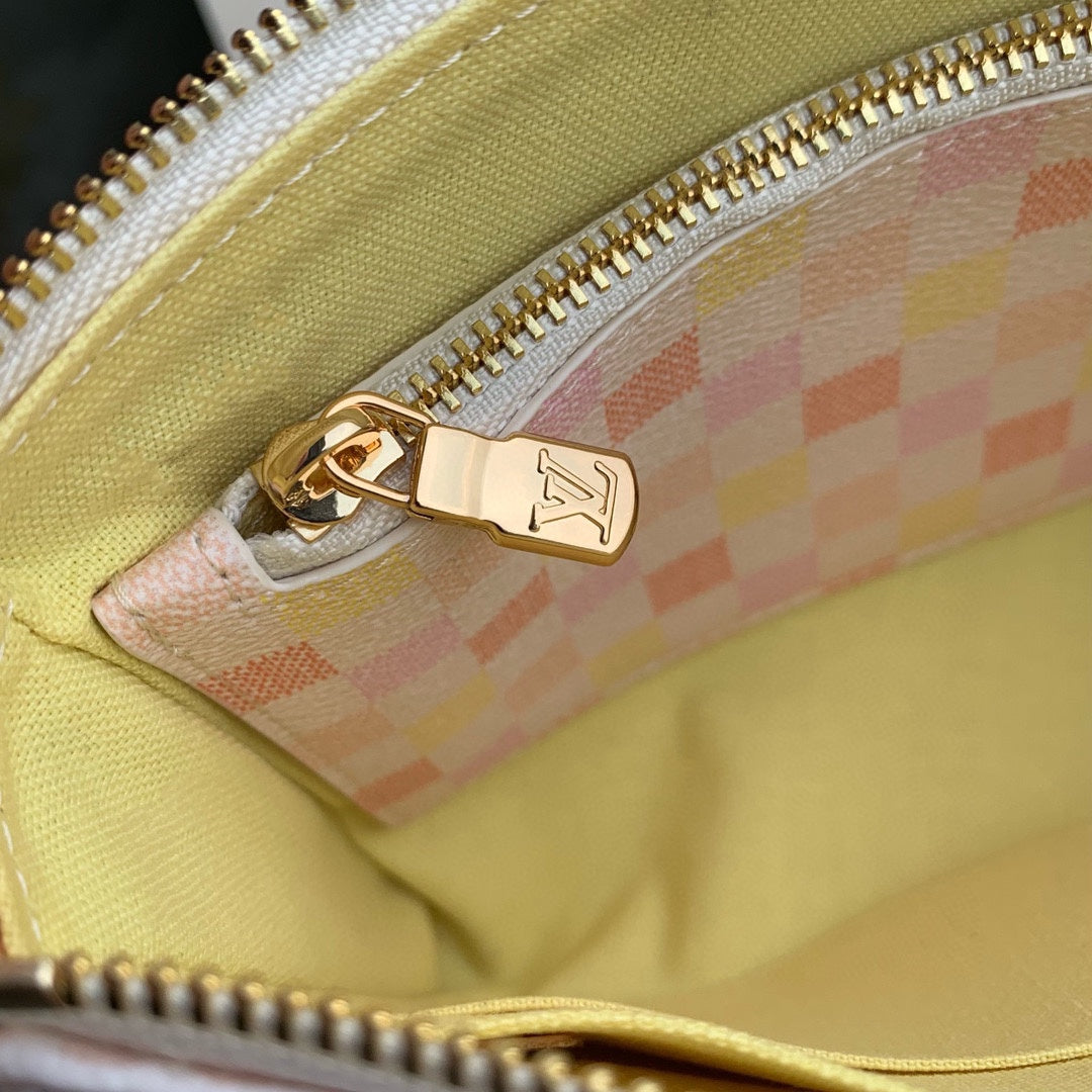 Louis Vuitton Damier Azur Pastel Mini Pochette Accessoires