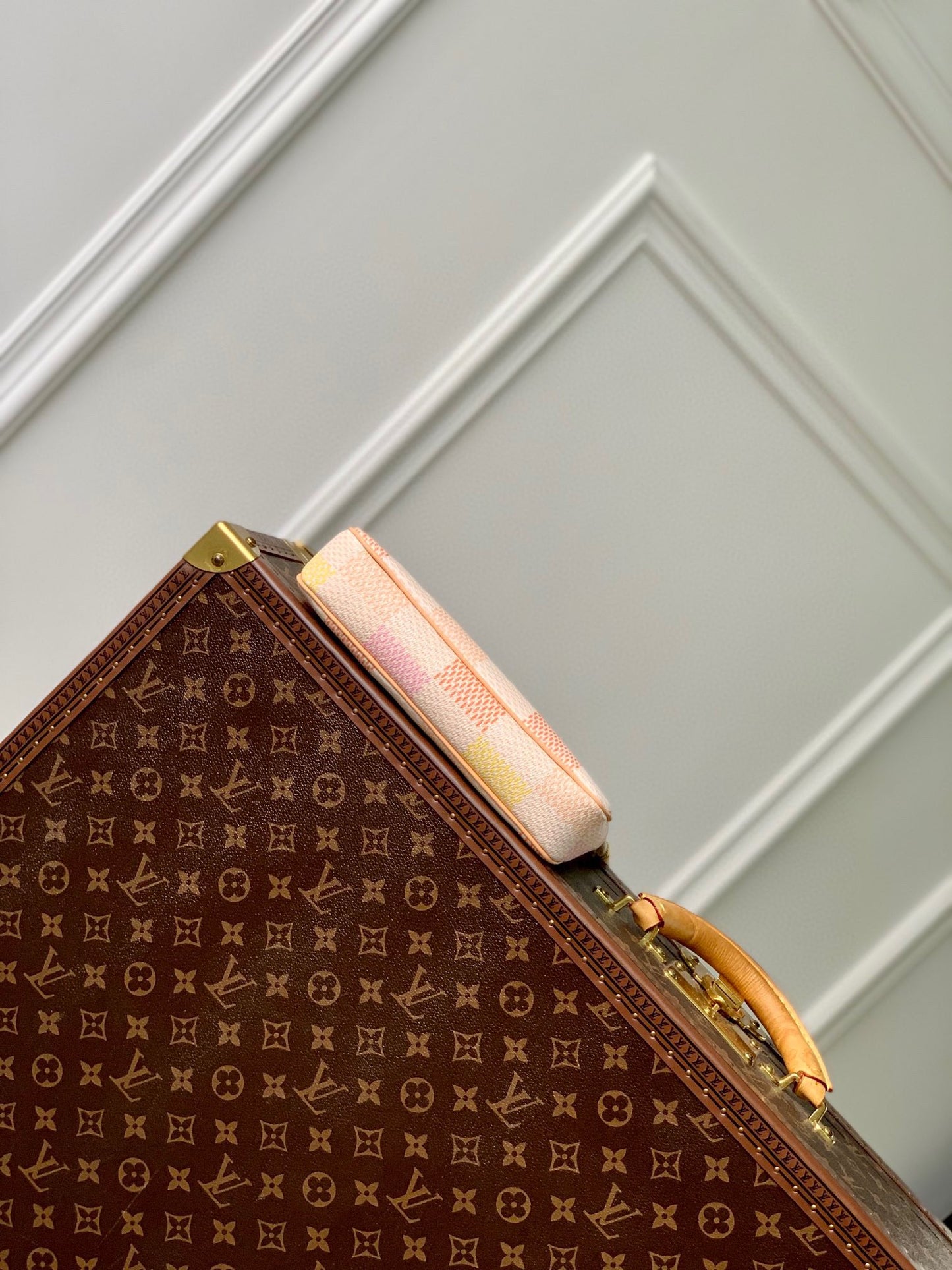 Louis Vuitton Damier Azur Pastel Mini Pochette Accessoires