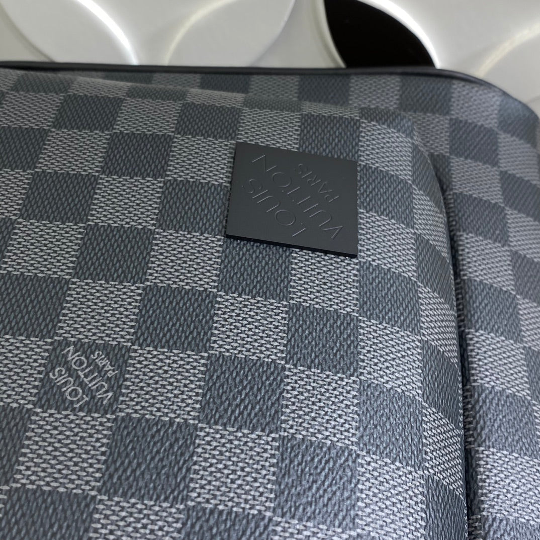 Louis Vuitton Josh Backpack Damier Graphite Canvas Grey/Black