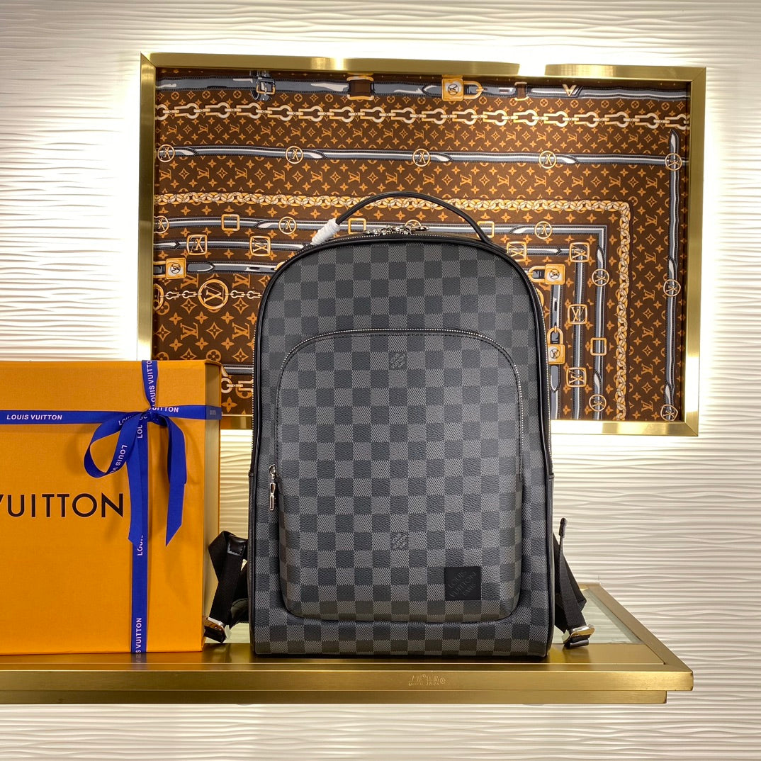 Louis Vuitton Josh Backpack Damier Graphite Canvas Grey/Black