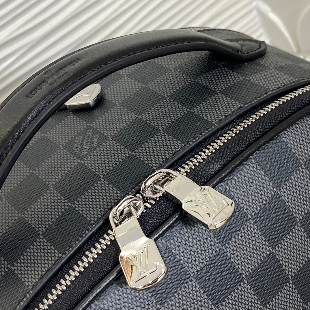 Louis Vuitton Josh Backpack Damier Graphite Canvas Grey/Black