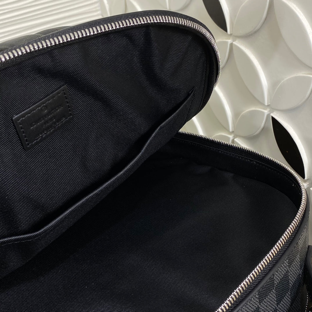 Louis Vuitton Josh Backpack Damier Graphite Canvas Grey/Black