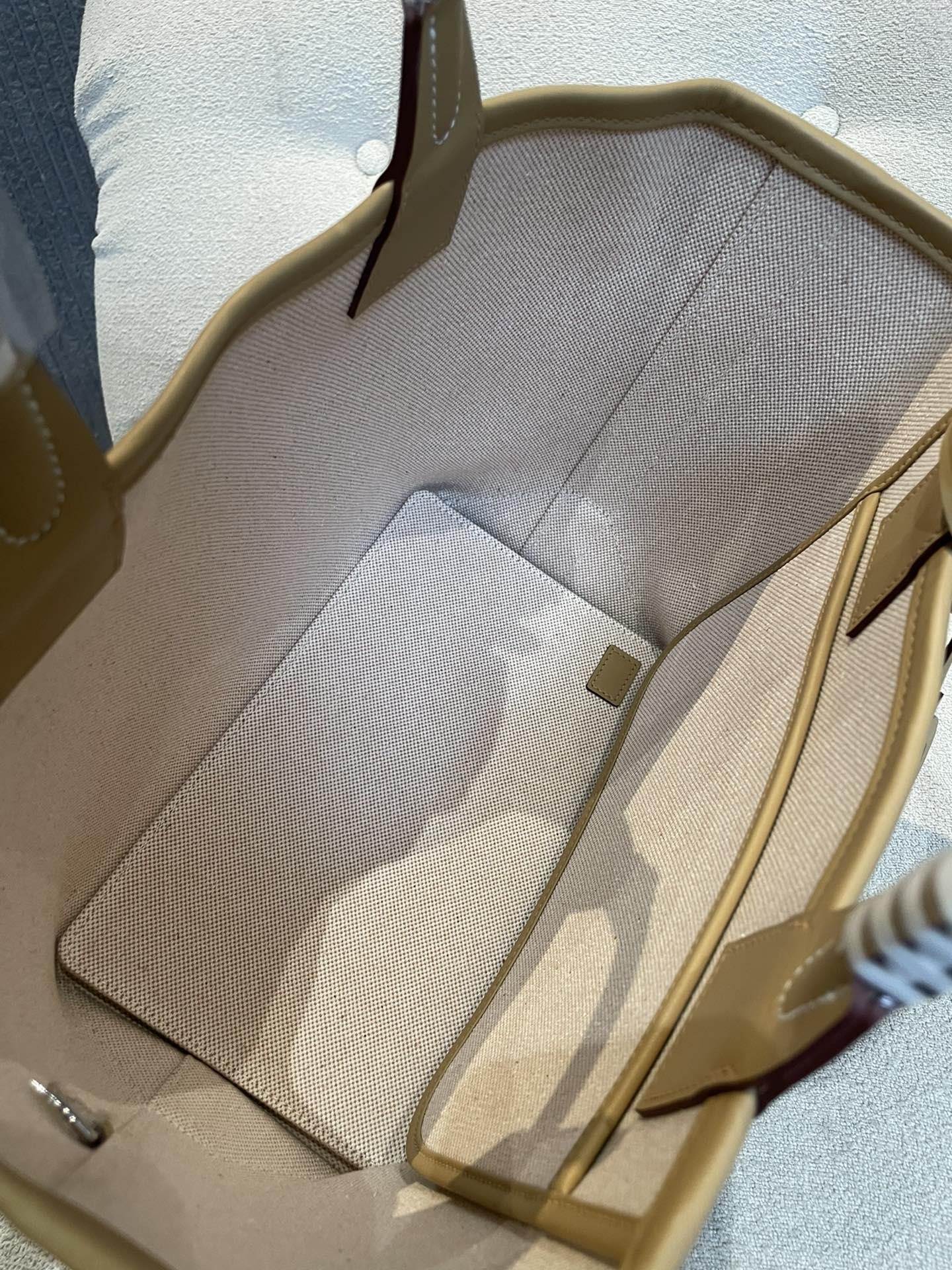 Equestrian Print Canvas Mini Tote Bag with Stirrup Charm