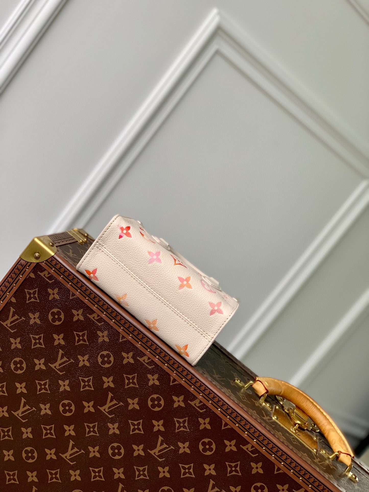 Louis Vuitton Petit Palais Monogram Empreinte Summer Gradient Handbag
