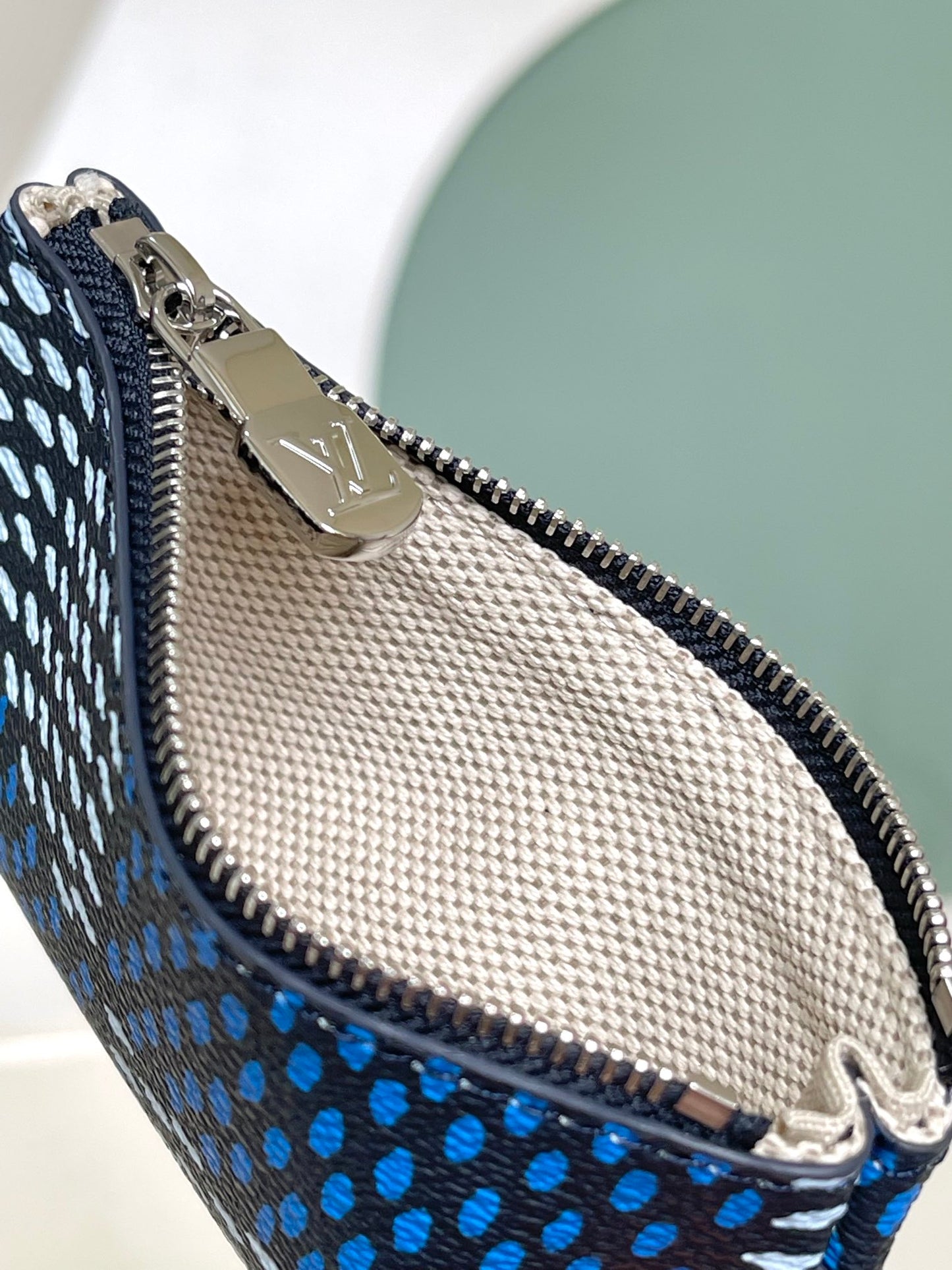 Louis Vuitton Duo Messenger Bag Damier Heritage Blue