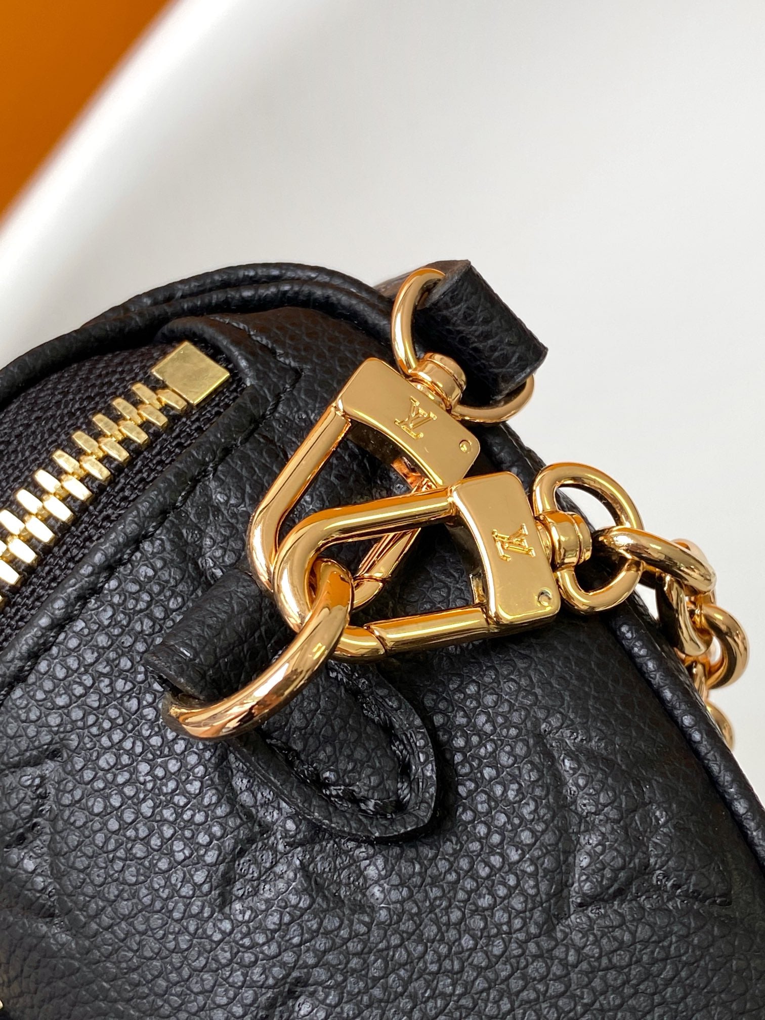 Louis Vuitton High Rise Bumbag - Monogram Empreinte Leather - Noir