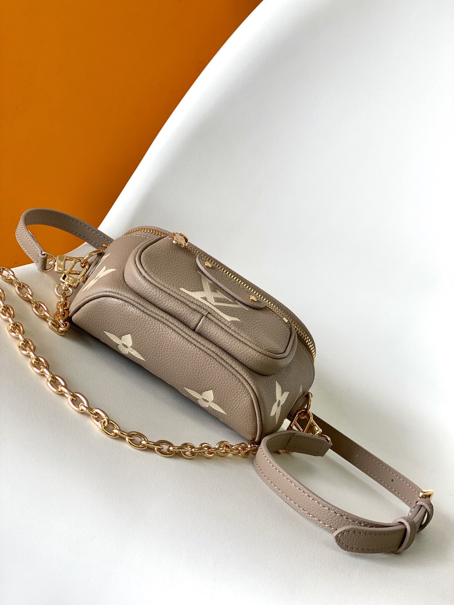 Louis Vuitton Monogram Empreinte Bumbag - Tourterelle Beige Leather