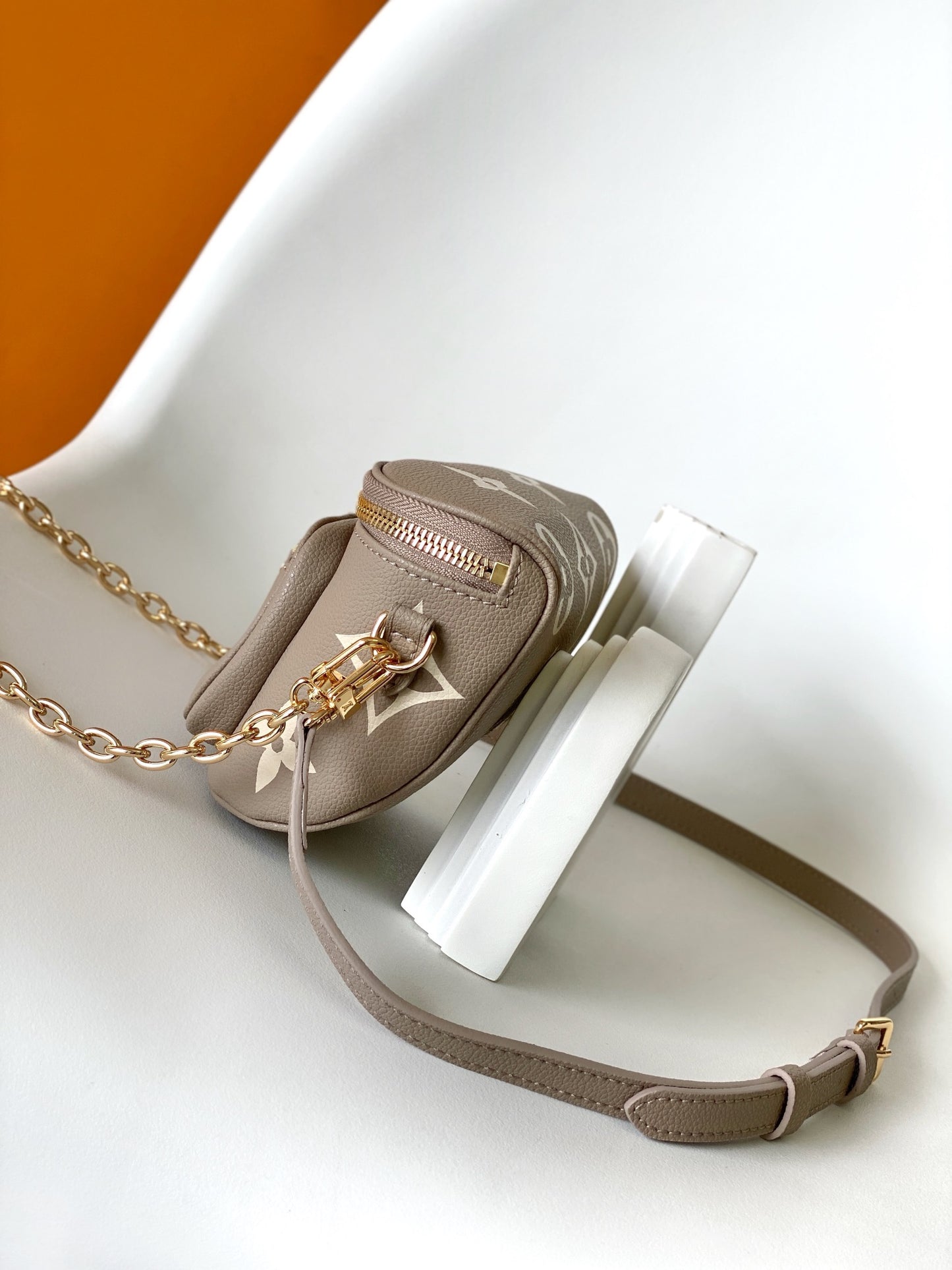 Louis Vuitton Monogram Empreinte Bumbag - Tourterelle Beige Leather