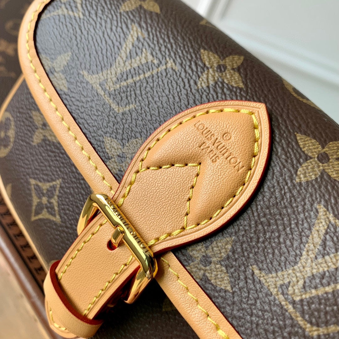 Louis Vuitton Nano Diane Monogram Canvas Handbag