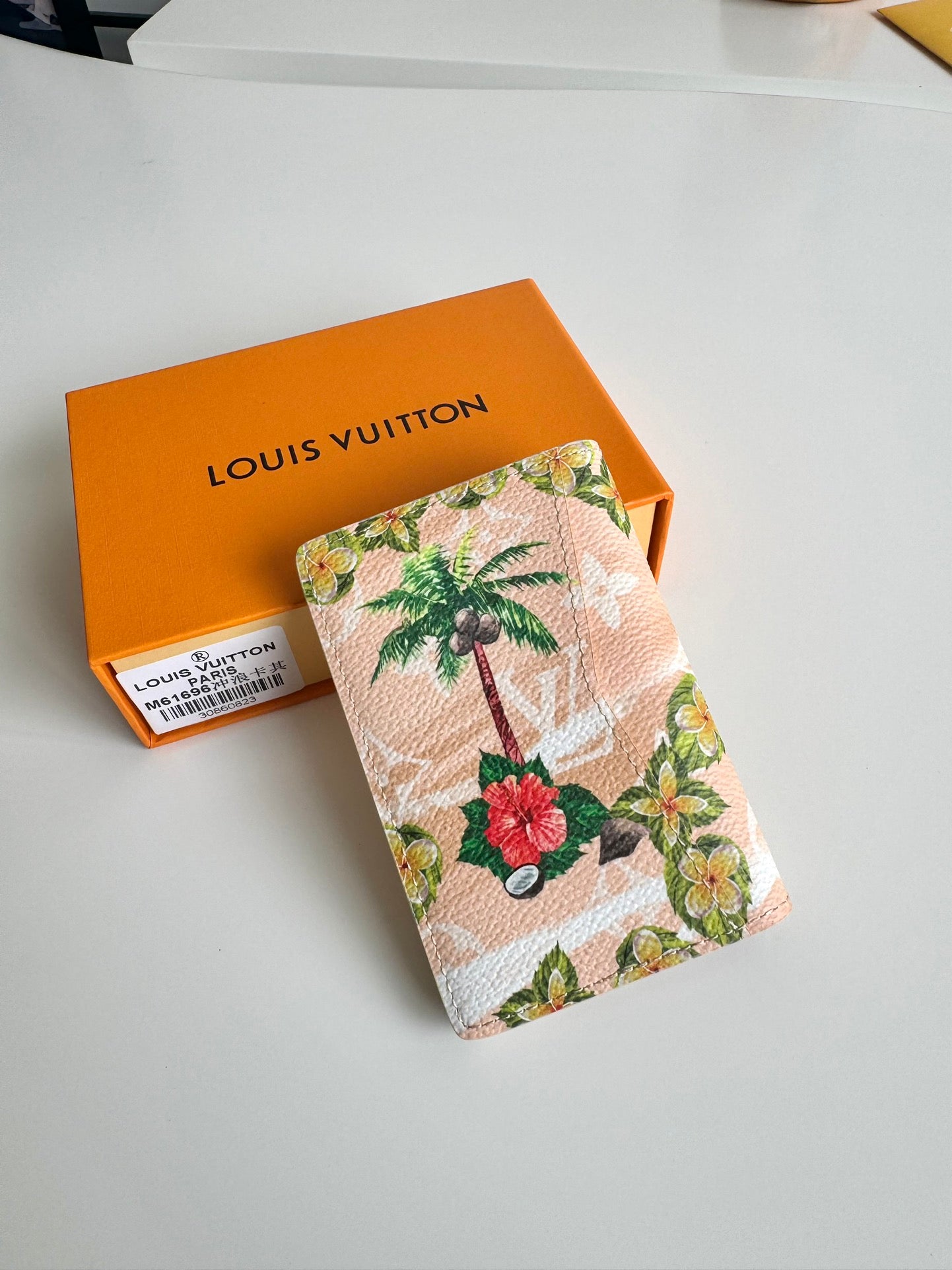 Louis Vuitton Monogram Surfin' Passport Cover - Tropical Print