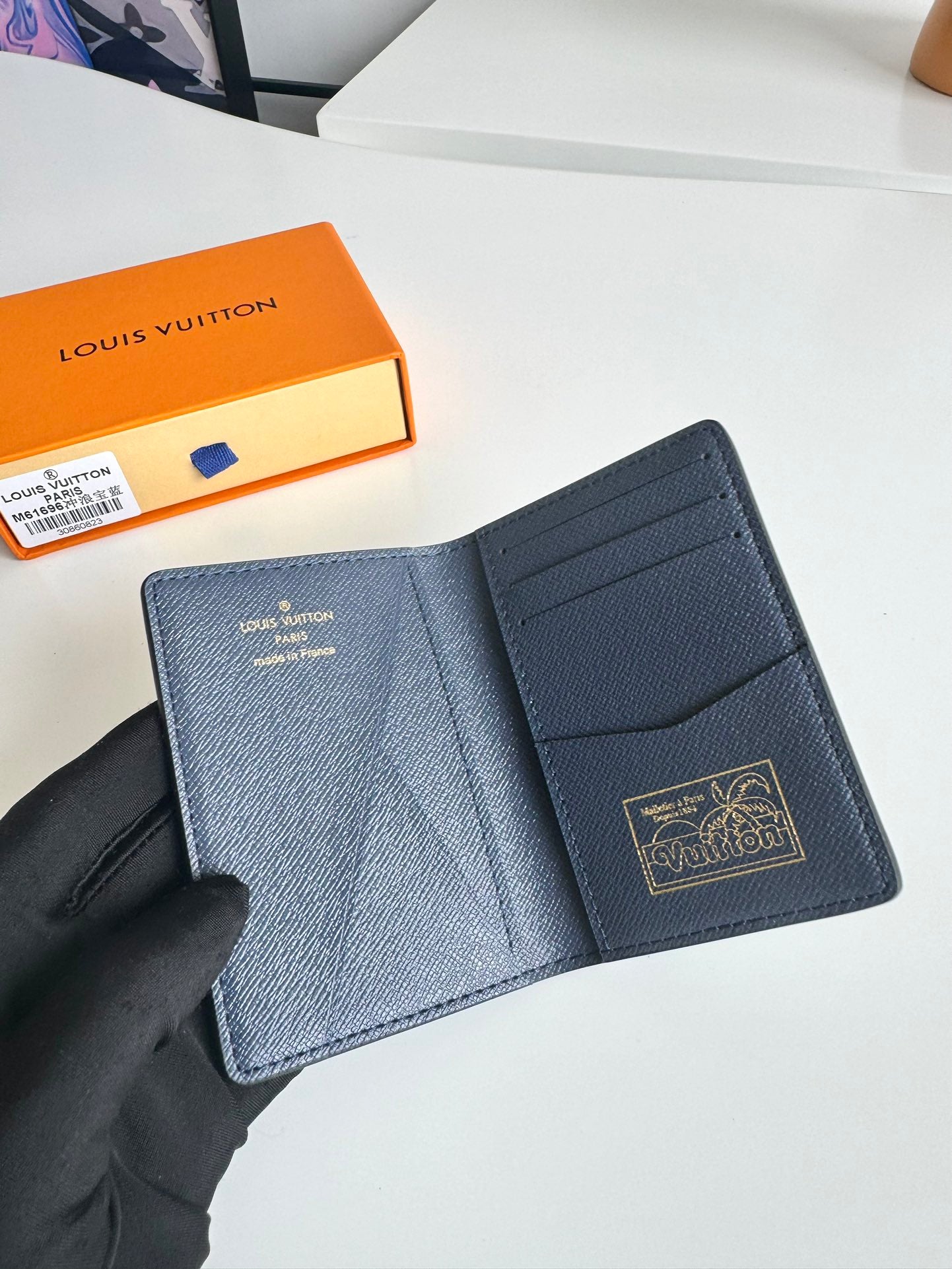 Louis Vuitton Limited Edition Tropical Surf Monogram Passport Cover
