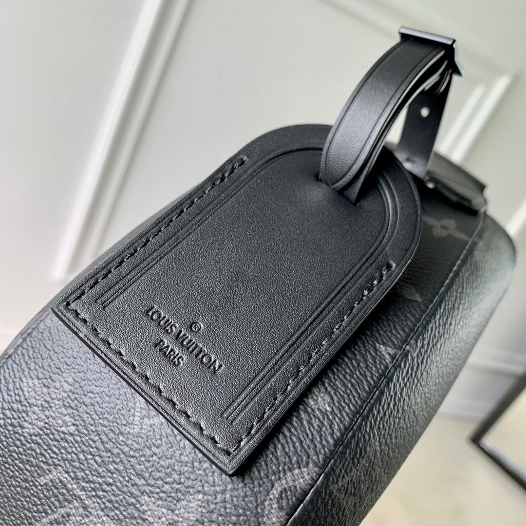 Louis Vuitton Monogram Eclipse Bumbag - Men's Luxury Belt Bag