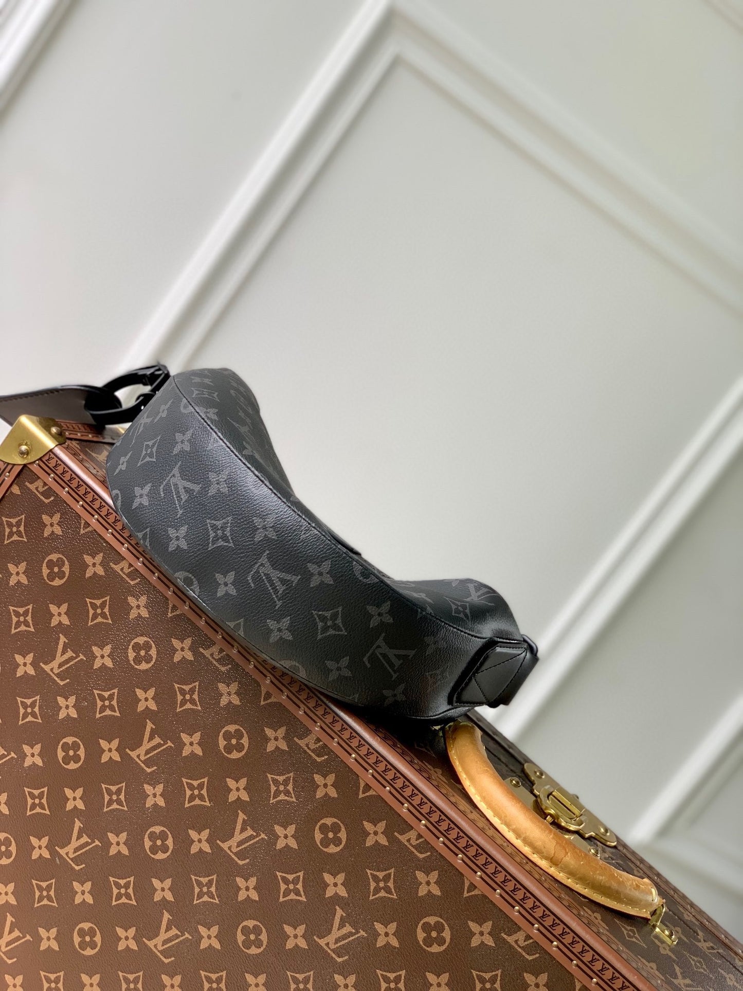 Louis Vuitton Monogram Eclipse Bumbag - Men's Luxury Belt Bag