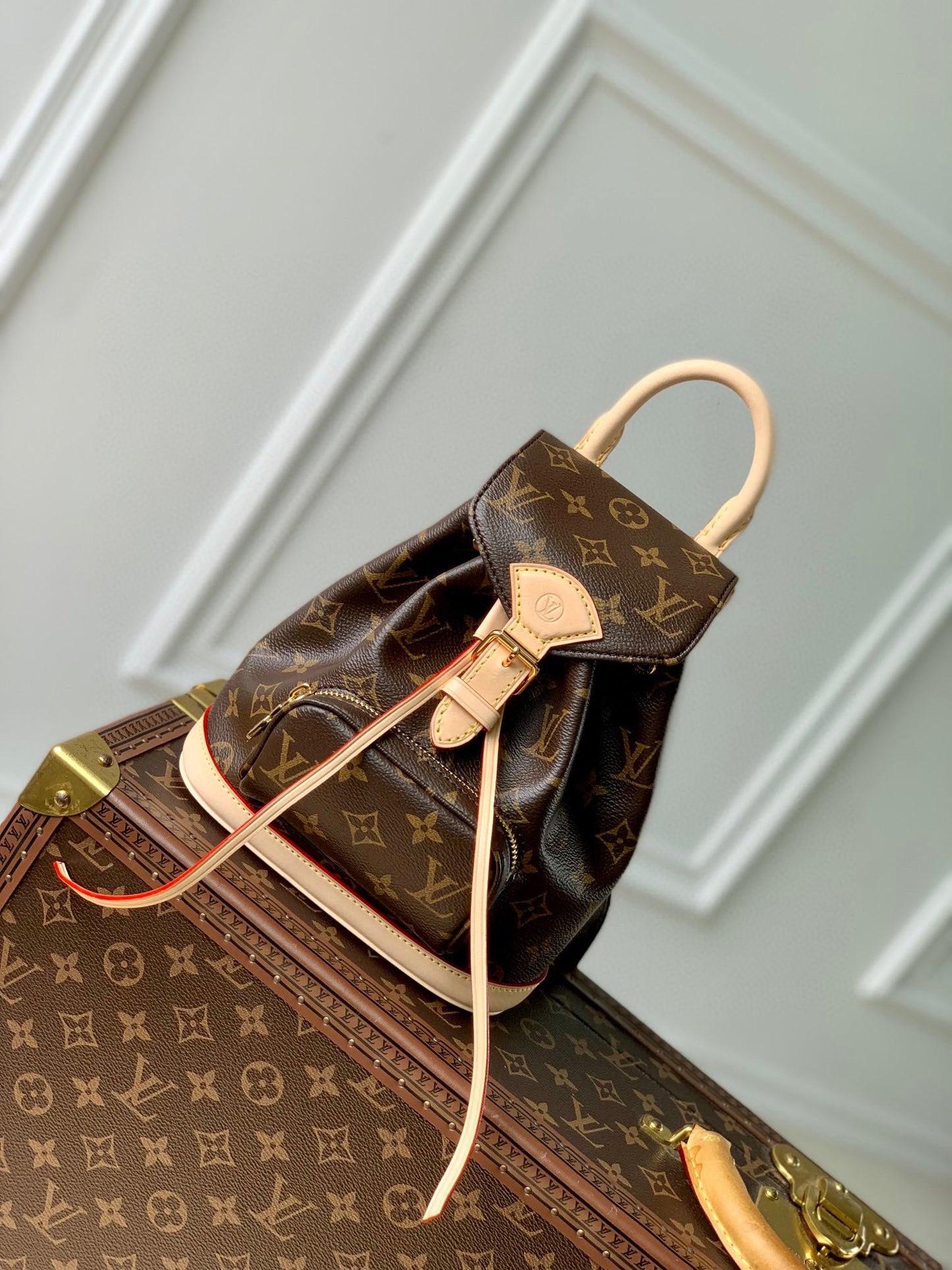 Louis Vuitton Montsouris BB Monogram Canvas Backpack