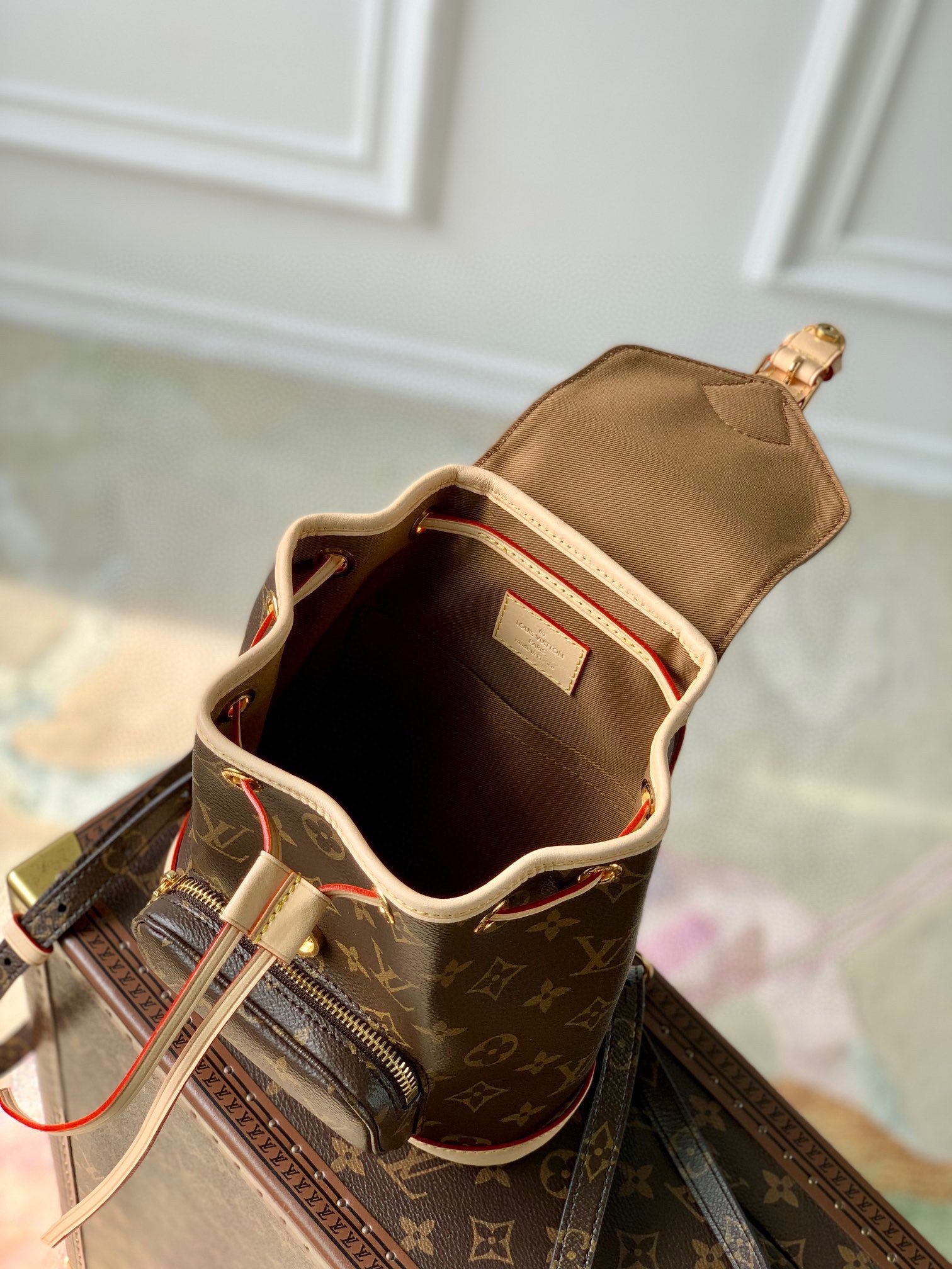 Louis Vuitton Montsouris BB Monogram Canvas Backpack