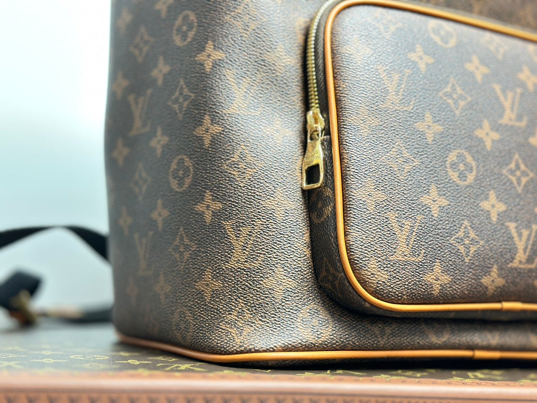 Louis Vuitton Monogram Montsouris Backpack with Fringe Tassel and Heart Charm