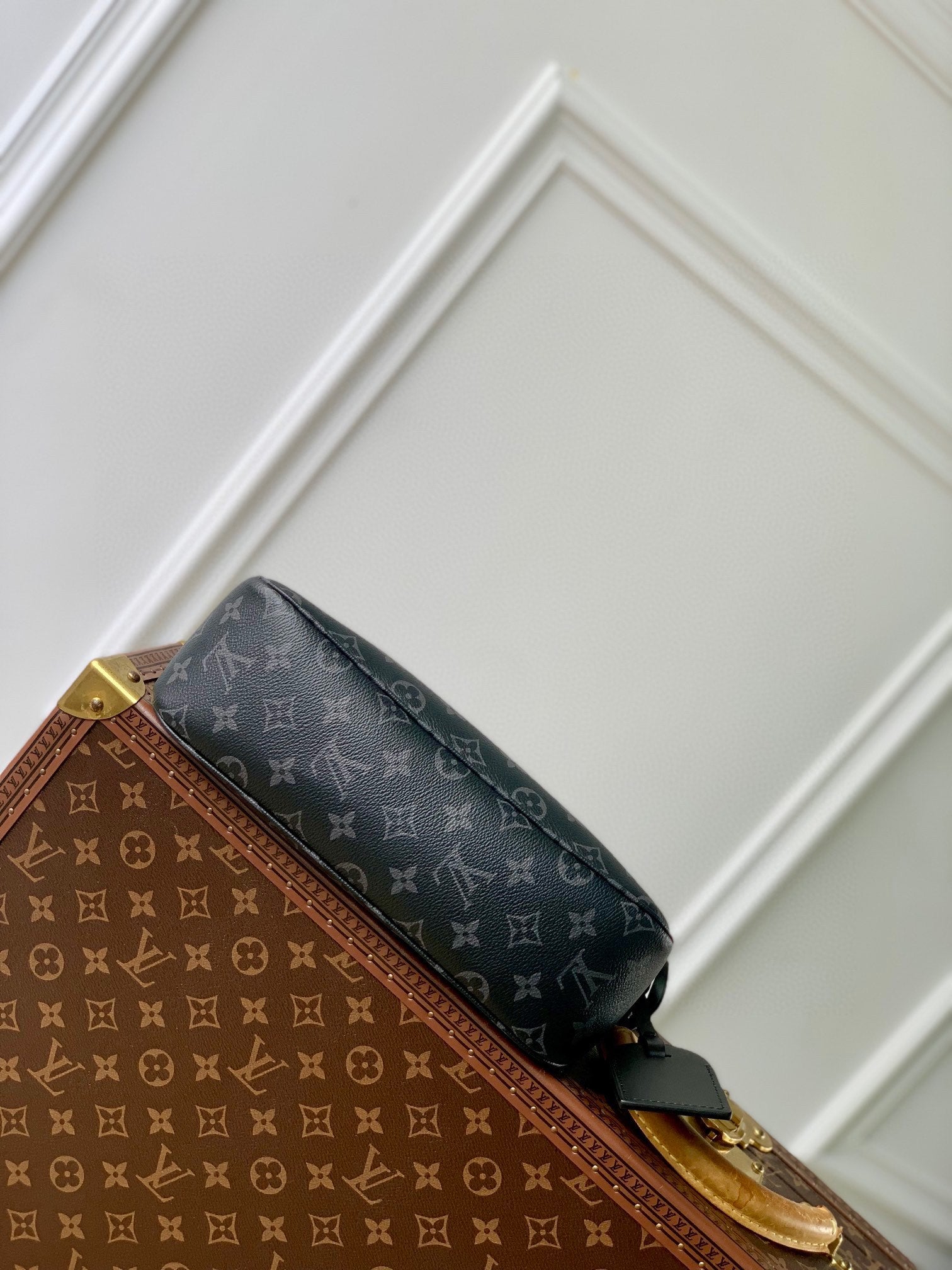 Louis Vuitton Monogram Eclipse Messenger Bag - Men's Crossbody Bag
