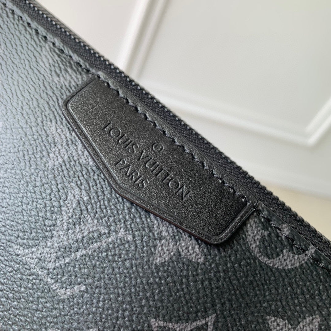 Louis Vuitton Monogram Eclipse Messenger Bag - Men's Crossbody Bag