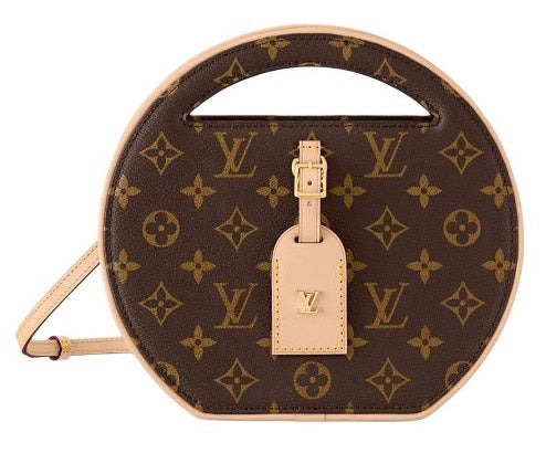 Louis Vuitton Monogram Boite Chapeau Souple Round Handbag