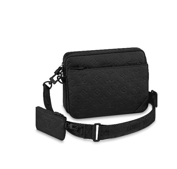 Louis Vuitton Trio Messenger Bag - Black Monogram Eclipse Canvas