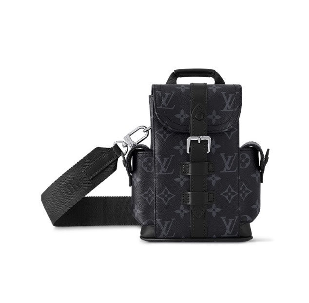 Louis Vuitton Christopher Wearable Wallet Monogram Eclipse Canvas