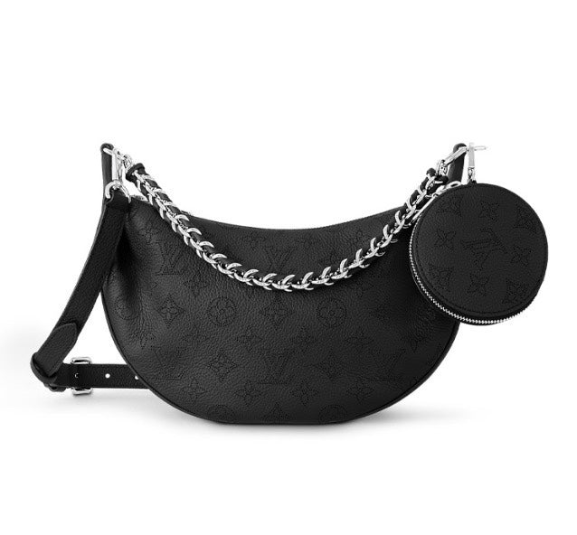 Louis Vuitton Loop Bag Monogram Empreinte Leather Black