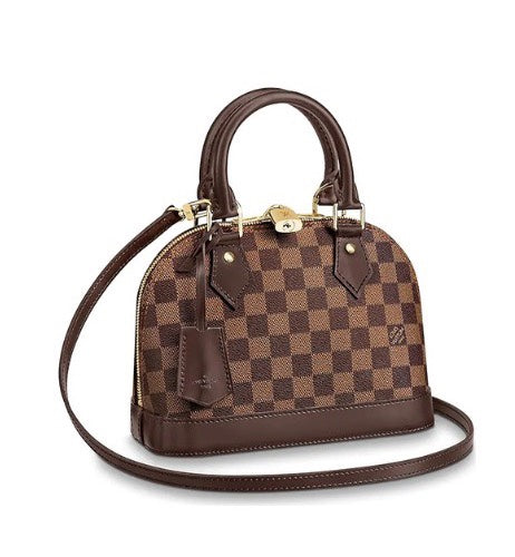Louis Vuitton Alma BB Damier Ebene Handbag - Brown