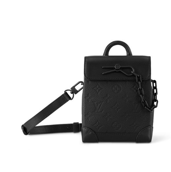 Louis Vuitton Steamer Wearable Wallet - Monogram Taurillon Leather - Matte Black
